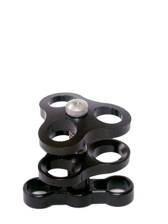 I-Dive Aluminium 3 Hole Clamp 3 I-Dive Aluminium 3 Hole Clamp