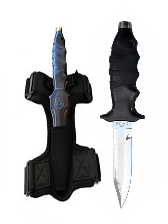 Apollo Ocean Design SQR 420 Stainless Steel Dive Knife Knives & Cutting Devices 3 Apollo Ocean Design SQR 420 Stainless Steel Dive Knife Knives & Cutting Devices