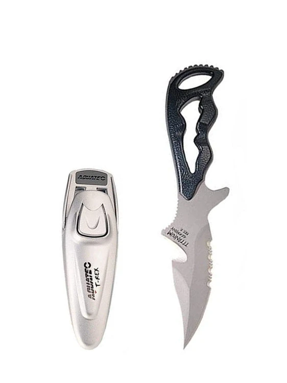 Aquatec T-Rex Titanium Dive Knife 3 Aquatec T-Rex Titanium Dive Knife