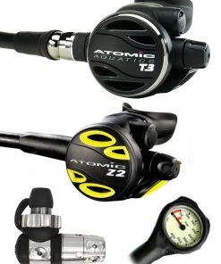Regulator Sets Atomic Aquatics T3 Regulator Set (DIN Or Yoke) & Free Termo Gauge 9 Regulator Sets Atomic Aquatics T3 Regulator Set (DIN Or Yoke) & Free Termo Gauge