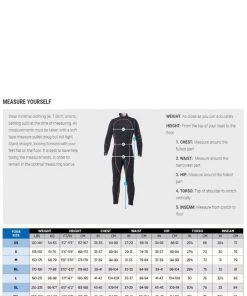 Wetsuits Bare Reactive Titan Black 7mm Wetsuit Mens