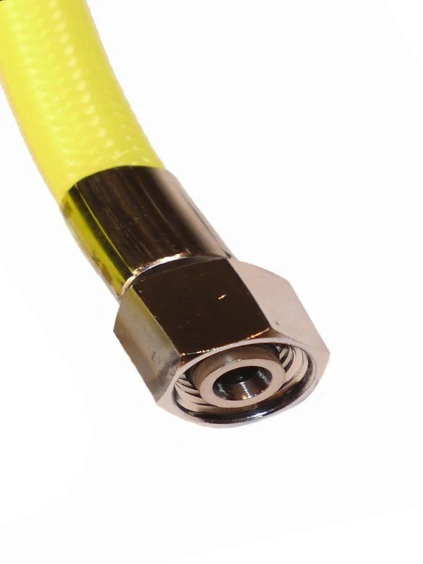 ODG Braided Yellow Regulator Low Pressure (LP) Hose 3 ODG Braided Yellow Regulator Low Pressure (LP) Hose