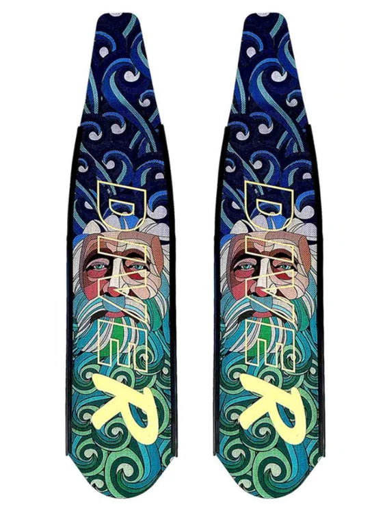 DiveR Freediving Fin Blades - Neptune Fins 3 DiveR Freediving Fin Blades - Neptune Fins