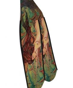 DiveR Freediving Fin Blades - Green Mermaid Fins