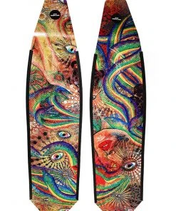DiveR Freediving Fin Blades - Rebel Rose