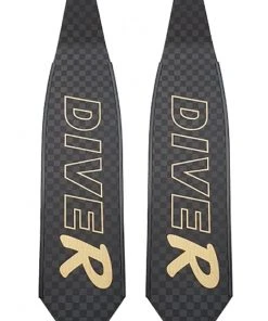 DiveR Freediving Fin Blades - Carbon Ultra Fins