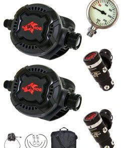 HOG/Edge HOG D3 / Zenith Black Tech Diver Regulator Set Regulators