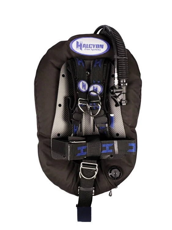 Halcyon Adventurer Pro Carbon Fibre Single Backplate / Wing System Harness Systems 3 Halcyon Adventurer Pro Carbon Fibre Single Backplate / Wing System Harness Systems