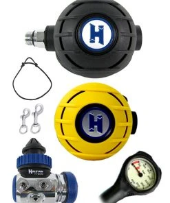 Halcyon Regulator Set: H50D (DIN Only) / Aura / Aura Occy & FREE Termo Gauge Regulator Sets