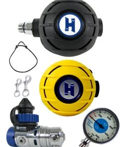 Halcyon Regulator Set: H75P (DIN Only) / Aura / Aura Occy & Free Termo Gauge