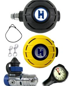 Halcyon Regulator Set: H75P (DIN Only) / Aura / Aura Occy & Free Termo Gauge