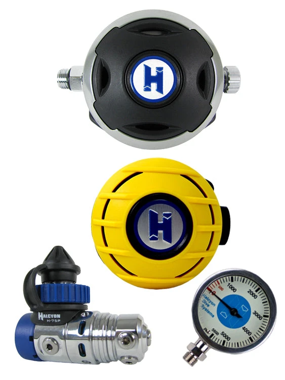 Regulator Sets Halcyon Regulator Set: H75P (DIN Only) / Halo / Aura Occy & FREE Termo Gauge 5 Regulator Sets Halcyon Regulator Set: H75P (DIN Only) / Halo / Aura Occy & FREE Termo Gauge