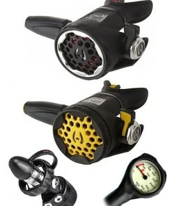 Hollis DC7 (DIN OR YOKE) / LX150 / LX100 Octopus & Free Termo Gauge Regulator Sets