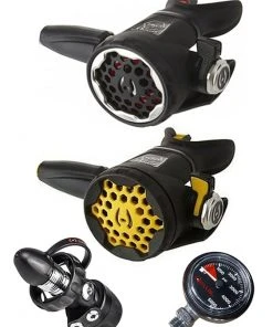 Hollis DC7 (DIN OR YOKE) / LX150 / LX100 Octopus & Free Termo Gauge Regulator Sets