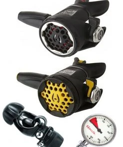 Hollis DC7 (DIN OR YOKE) / LX150 / LX100 Octopus & Free Termo Gauge Regulator Sets