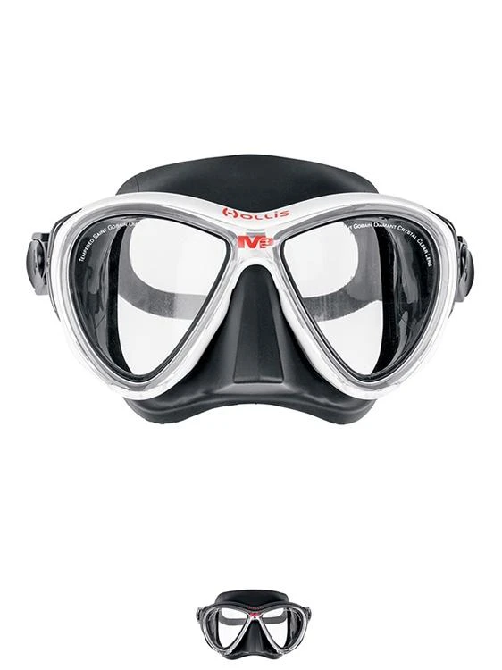 Hollis M3 Prescription Dive Mask (with Corrective Lenses) Masks (Prescription) 3 Hollis M3 Prescription Dive Mask (with Corrective Lenses) Masks (Prescription)