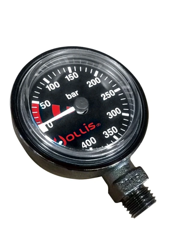 Hollis Low Profile Brass Mini Gauge 5 Hollis Low Profile Brass Mini Gauge