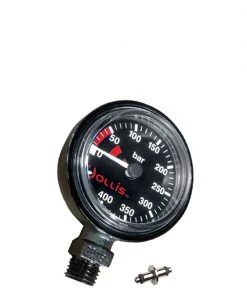 Hollis Low Profile Brass Mini Gauge