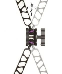 PHOTOGRAPHY I-Dive Aluminium 2 Hole Clamp (40 Degrees Movement)