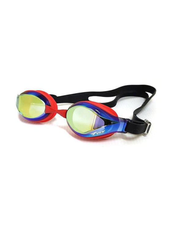 View Curved Lens Mirror Junior Swimming Goggles PADDLE, SURF & SWIM 4 View Curved Lens Mirror Junior Swimming Goggles PADDLE, SURF & SWIM