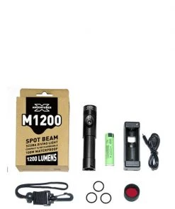 Torches X-Adventurer M1200 Cray Diving Torch
