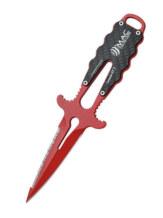Knives & Cutting Devices Mac Coltellerie Apnea 9 Carbon Red Knife 4 Knives & Cutting Devices Mac Coltellerie Apnea 9 Carbon Red Knife