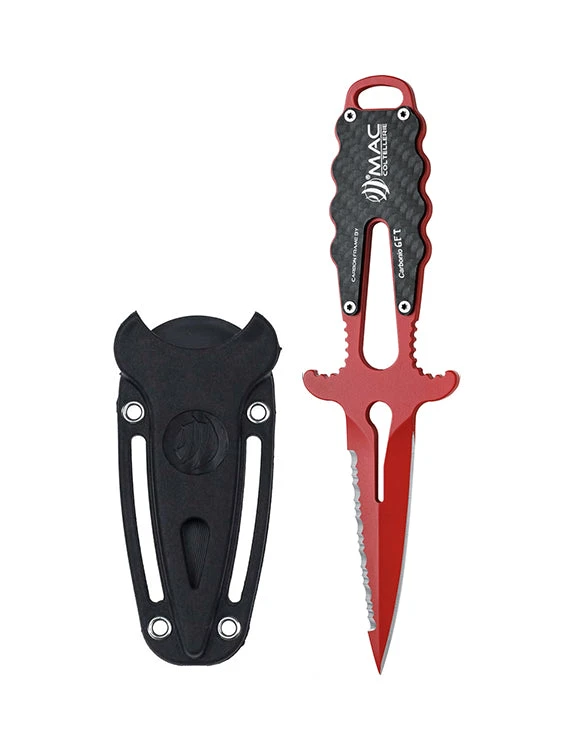 Knives & Cutting Devices Mac Coltellerie Apnea 9 Carbon Red Knife 3 Knives & Cutting Devices Mac Coltellerie Apnea 9 Carbon Red Knife