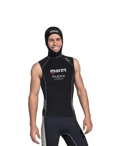 Vests & Undersuits Mares 3mm Flexa Hooded Vest Mens