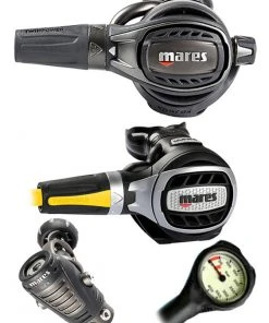 Mares Epic Adj 82X PVD (DIN Or Yoke) W/ Octopus & Free Termo Gauge