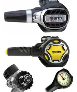 Regulator Sets Mares Ultra 72X (DIN Or Yoke) W/ Octopus & Free Termo Gauge