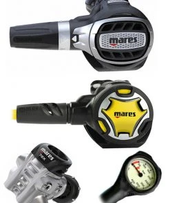 Regulator Sets Mares Ultra 72X (DIN Or Yoke) W/ Octopus & Free Termo Gauge