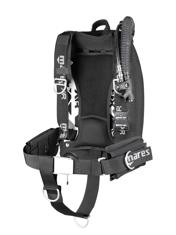Mares XR-Rec Silver Single Backplate And Wing System 3 Mares XR-Rec Silver Single Backplate And Wing System