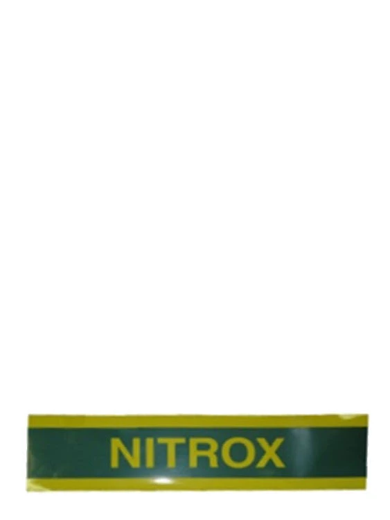 Misc. Nitrox Sticker Tanks, Valves & Accessories 3 Misc. Nitrox Sticker Tanks, Valves & Accessories
