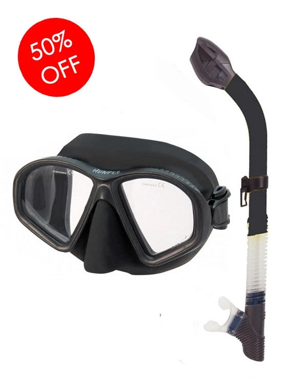 Snorkelling Sets ODG Hunter DryTop Set 3 Snorkelling Sets ODG Hunter DryTop Set