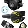 Oceanic Regulator Set: Alpha 10 / CDX (DIN Or Yoke) / Alpha 8 Octopus & Free Termo Gauge 2 Oceanic Regulator Set: Alpha 10 / CDX (DIN Or Yoke) / Alpha 8 Octopus & Free Termo Gauge