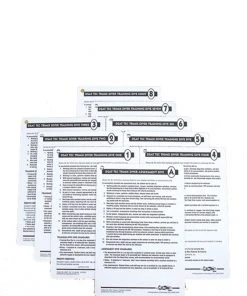 PADI ELearning & Manuals PADI Slates: Tec Trimix Diver Instructor Cue Cards