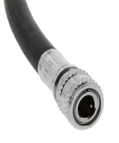 ODG Rubber Black Low Pressure Inflator Hose (for BC, Drysuit Or Sidemount) Hoses