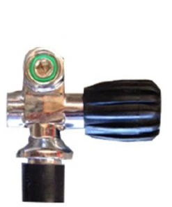 San-o-Sub 232Bar DIN/Yoke Sidemount Valve (RHS)
