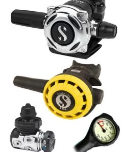 Scubapro Regulator Set: MK17 Evo (DIN Or Yoke) / A700 / Octopus & Free Termo Gauge 13 Scubapro Regulator Set: MK17 Evo (DIN Or Yoke) / A700 / Octopus & Free Termo Gauge