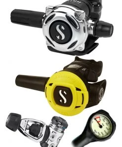 Scubapro Regulator Set: MK17 Evo (DIN Or Yoke) / A700 / Octopus & Free Termo Gauge 14 Scubapro Regulator Set: MK17 Evo (DIN Or Yoke) / A700 / Octopus & Free Termo Gauge