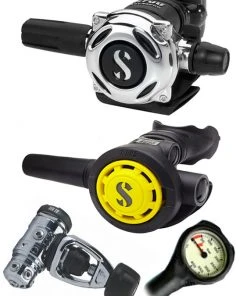Scubapro Regulator Set: MK19 Evo (DIN Or Yoke) / A700 / Octopus & Free Termo Gauge