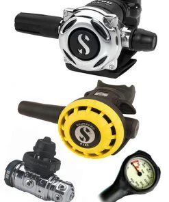 Scubapro Regulator Set: MK19 Evo (DIN Or Yoke) / A700 / Octopus & Free Termo Gauge