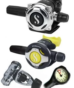 Scubapro Regulator Set: MK19 Evo (DIN Or Yoke) / A700 / Octopus & Free Termo Gauge