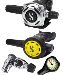 Regulator Sets Scubapro Regulator Set: MK25 Evo (DIN Or Yoke) / A700 / Octopus & Free Termo Gauge
