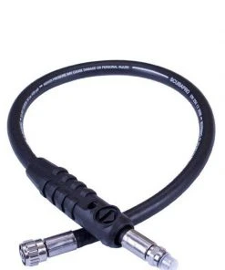 Scubapro Black Rubber Regulator Low Pressure (LP) Hose Hoses