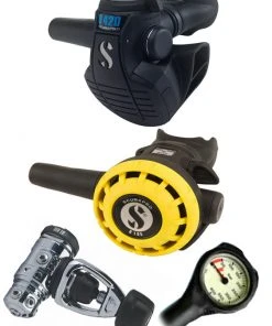 Scubapro Regulator Set: MK19 Evo (DIN Or Yoke) / D420 / Octopus & Free Termo Gauge