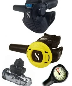 Scubapro Regulator Set: MK19 Evo (DIN Or Yoke) / D420 / Octopus & Free Termo Gauge