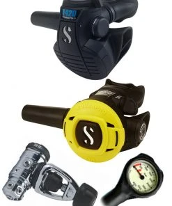Scubapro Regulator Set: MK19 Evo (DIN Or Yoke) / D420 / Octopus & Free Termo Gauge