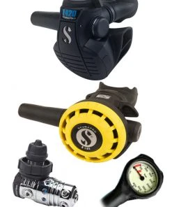 Regulator Sets Scubapro Regulator Set: MK25 Evo (DIN Or Yoke) / D420 / Octopus & Free Termo Gauge