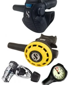 Regulator Sets Scubapro Regulator Set: MK25 Evo (DIN Or Yoke) / D420 / Octopus & Free Termo Gauge